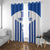 Custom Honduras Football Window Curtain Los Catrachos Sporty Style - Wonder Print Shop