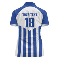 Custom Honduras Football Women Polo Shirt Los Catrachos Sporty Style - Wonder Print Shop