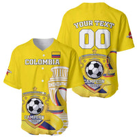 Custom Colombia Football Baseball Jersey Go Champions Unique Style - Wonder Print Shop