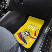Custom Colombia Football Car Mats Go Champions Unique Style - Wonder Print Shop