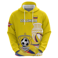 Custom Colombia Football Hoodie Go Champions Unique Style - Wonder Print Shop