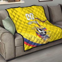 Custom Colombia Football Quilt Go Champions Unique Style - Wonder Print Shop