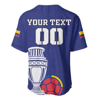 Custom Colombia Football Baseball Jersey 2024 Copa America - Wonder Print Shop