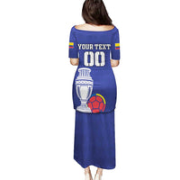 Custom Colombia Football Puletasi 2024 Copa America - Wonder Print Shop