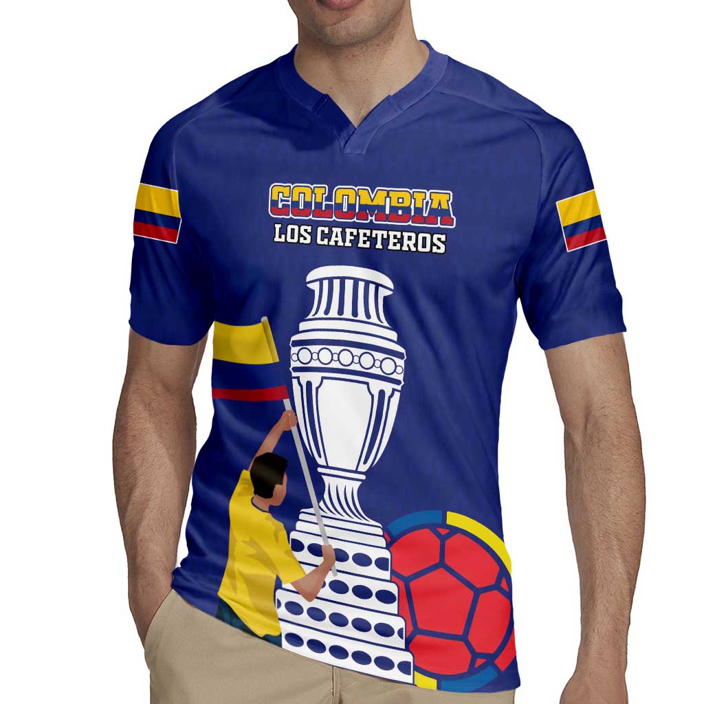 Custom Colombia Football Rugby Jersey 2024 Copa America - Wonder Print Shop
