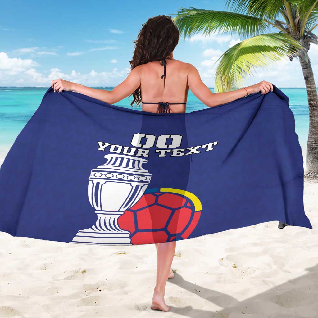 Custom Colombia Football Sarong 2024 Copa America - Wonder Print Shop