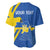 Personalized Ukraine Independence Day Baseball Jersey Peace Dove Sunflower - Wonder Print Shop