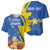 Personalized Ukraine Independence Day Baseball Jersey Peace Dove Sunflower - Wonder Print Shop