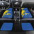 Personalized Ukraine Independence Day Car Mats Peace Dove Sunflower - Wonder Print Shop