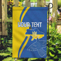 Personalized Ukraine Independence Day Garden Flag Peace Dove Sunflower - Wonder Print Shop