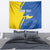 Personalized Ukraine Independence Day Tapestry Peace Dove Sunflower - Wonder Print Shop