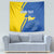 Personalized Ukraine Independence Day Tapestry Peace Dove Sunflower - Wonder Print Shop