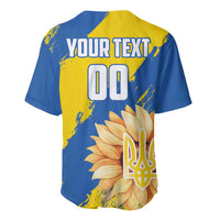 Custom Ukraine Independence Day Baseball Jersey Dove Of Peace With Grunge Pattern - Wonder Print Shop