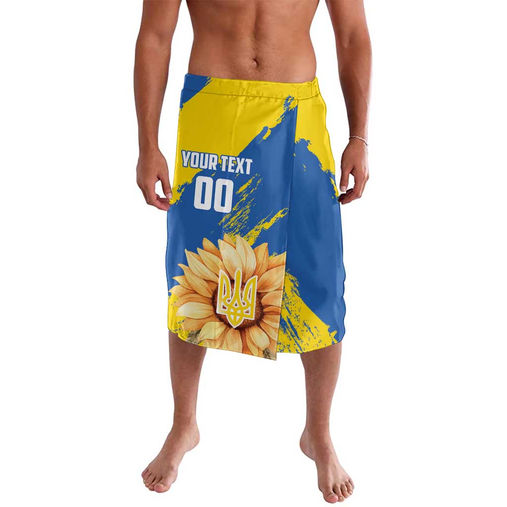 Custom Ukraine Independence Day Lavalava Dove Of Peace With Grunge Pattern - Wonder Print Shop