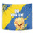 Custom Ukraine Independence Day Tapestry Dove Of Peace With Grunge Pattern - Wonder Print Shop