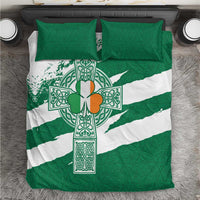 Ireland Celtic Cross Bedding Set Irish Flag Shamrock - Wonder Print Shop