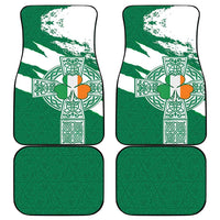 Ireland Celtic Cross Car Mats Irish Flag Shamrock - Wonder Print Shop