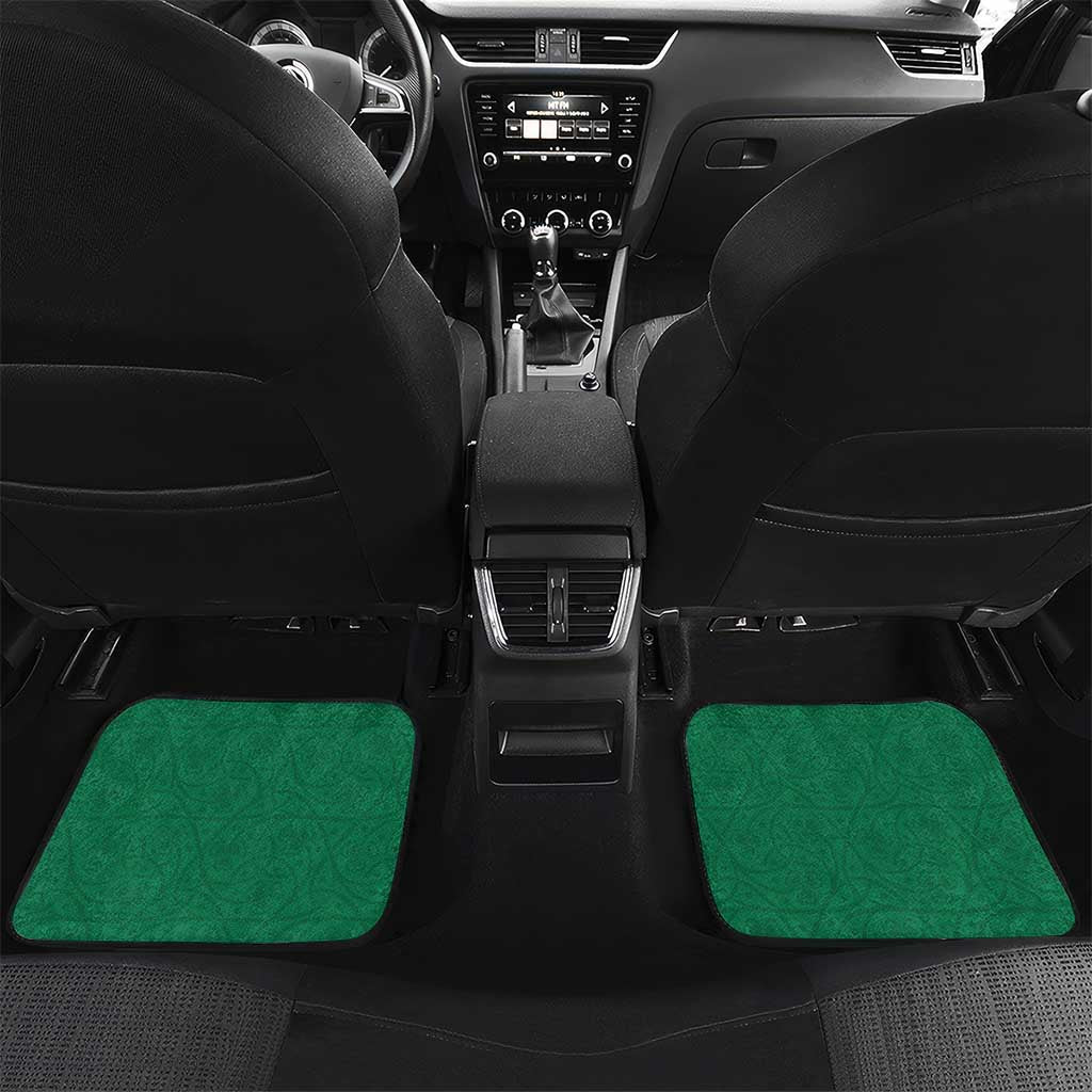 Ireland Celtic Cross Car Mats Irish Flag Shamrock - Wonder Print Shop