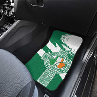 Ireland Celtic Cross Car Mats Irish Flag Shamrock - Wonder Print Shop