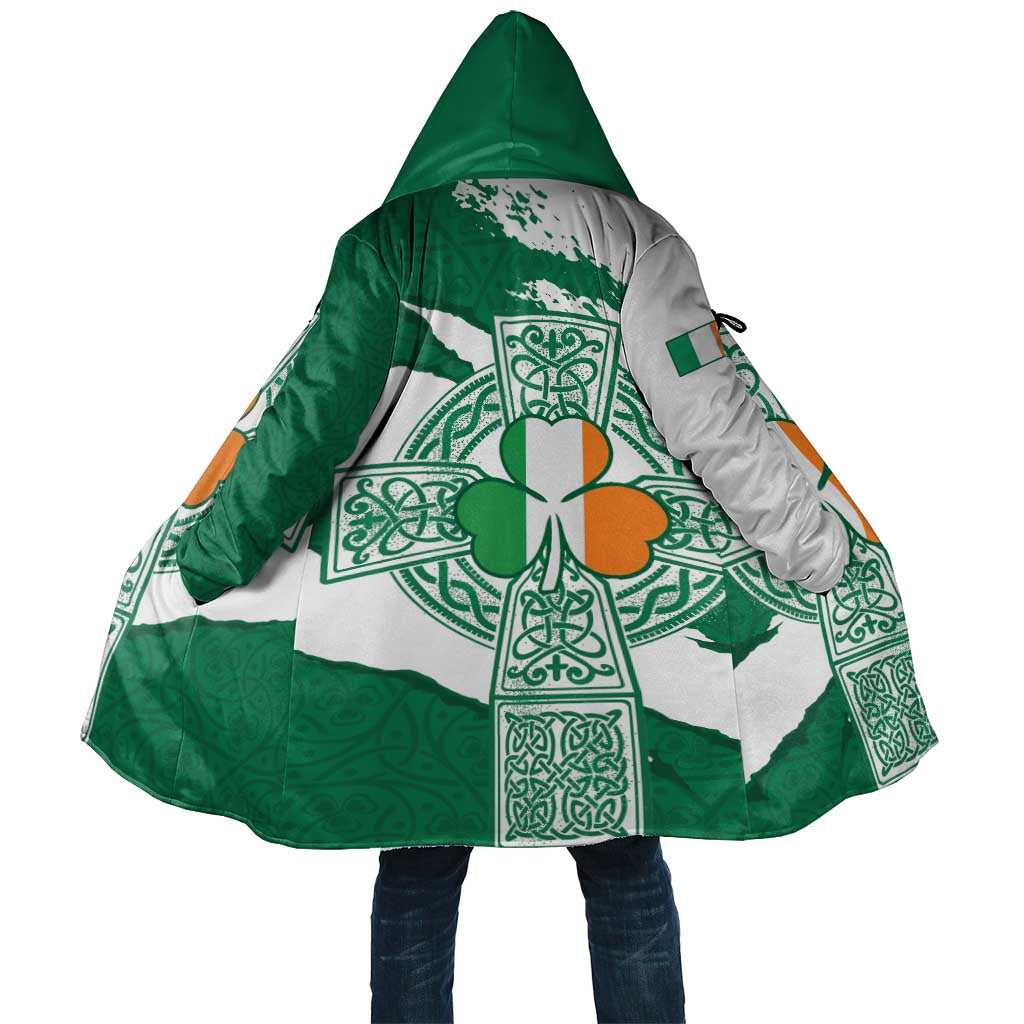 Ireland Celtic Cross Cloak Irish Flag Shamrock - Wonder Print Shop