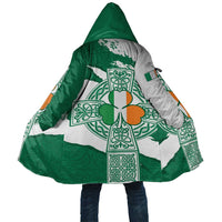 Ireland Celtic Cross Cloak Irish Flag Shamrock - Wonder Print Shop