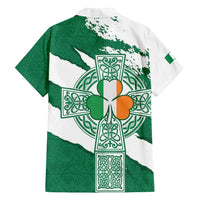 Ireland Celtic Cross Family Matching Tank Maxi Dress and Hawaiian Shirt Irish Flag Shamrock - Wonder Print Shop