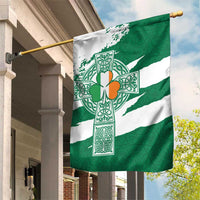 Ireland Celtic Cross Garden Flag Irish Flag Shamrock - Wonder Print Shop