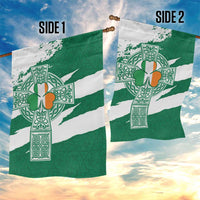 Ireland Celtic Cross Garden Flag Irish Flag Shamrock - Wonder Print Shop