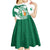 Ireland Celtic Cross Kid Short Sleeve Dress Irish Flag Shamrock - Wonder Print Shop