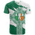 Ireland Celtic Cross T Shirt Irish Flag Shamrock - Wonder Print Shop