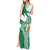 Ireland Celtic Cross Tank Maxi Dress Irish Flag Shamrock - Wonder Print Shop