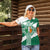 Ireland Celtic Cross Women Polo Shirt Irish Flag Shamrock - Wonder Print Shop