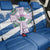 Scotland Celtic Cross Back Car Seat Cover Thistle Flowers - Wonder Print Shop