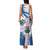 Scotland Celtic Cross Family Matching Tank Maxi Dress and Hawaiian Shirt Thistle Flowers - Wonder Print Shop