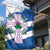 Scotland Celtic Cross Garden Flag Thistle Flowers - Wonder Print Shop