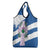 Scotland Celtic Cross Grocery Bag Thistle Flowers - Wonder Print Shop