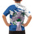 Scotland Celtic Cross Kid Hawaiian Shirt Thistle Flowers - Wonder Print Shop