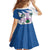 Scotland Celtic Cross Kid Short Sleeve Dress Thistle Flowers - Wonder Print Shop