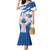 Scotland Celtic Cross Mermaid Dress Thistle Flowers - Wonder Print Shop