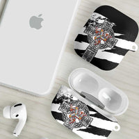 Isle of Man Celtic Cross AirPods Case Triskelion Emblem - Wonder Print Shop