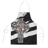 Isle of Man Celtic Cross Apron Triskelion Emblem - Wonder Print Shop