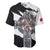 Isle of Man Celtic Cross Baseball Jersey Triskelion Emblem - Wonder Print Shop