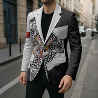 Isle of Man Celtic Cross Blazer Triskelion Emblem - Wonder Print Shop