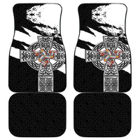 Isle of Man Celtic Cross Car Mats Triskelion Emblem - Wonder Print Shop
