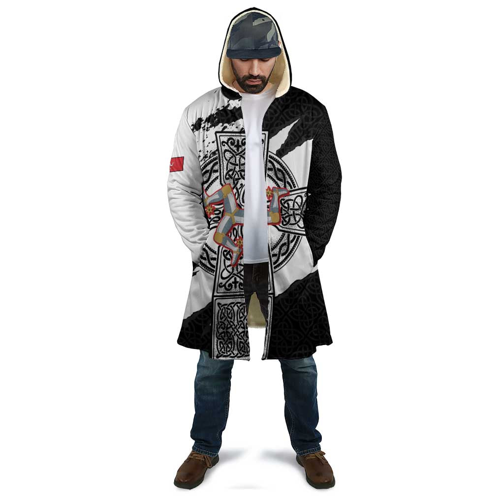 Isle of Man Celtic Cross Cloak Triskelion Emblem - Wonder Print Shop