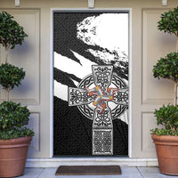 Isle of Man Celtic Cross Door Cover Triskelion Emblem - Wonder Print Shop