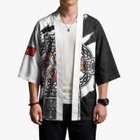 Isle of Man Celtic Cross Kimono Triskelion Emblem - Wonder Print Shop