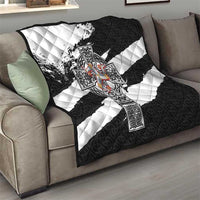 Isle of Man Celtic Cross Quilt Triskelion Emblem - Wonder Print Shop