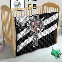 Isle of Man Celtic Cross Quilt Triskelion Emblem - Wonder Print Shop