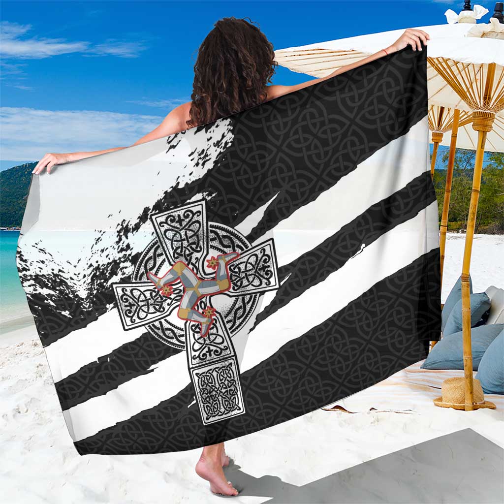 Isle of Man Celtic Cross Sarong Triskelion Emblem - Wonder Print Shop